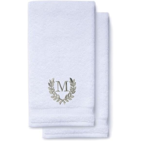 Decorative and Monogrammed Hand Towels for Bathroom Kitchen Makeup |Personalized - Picture 5 of 5